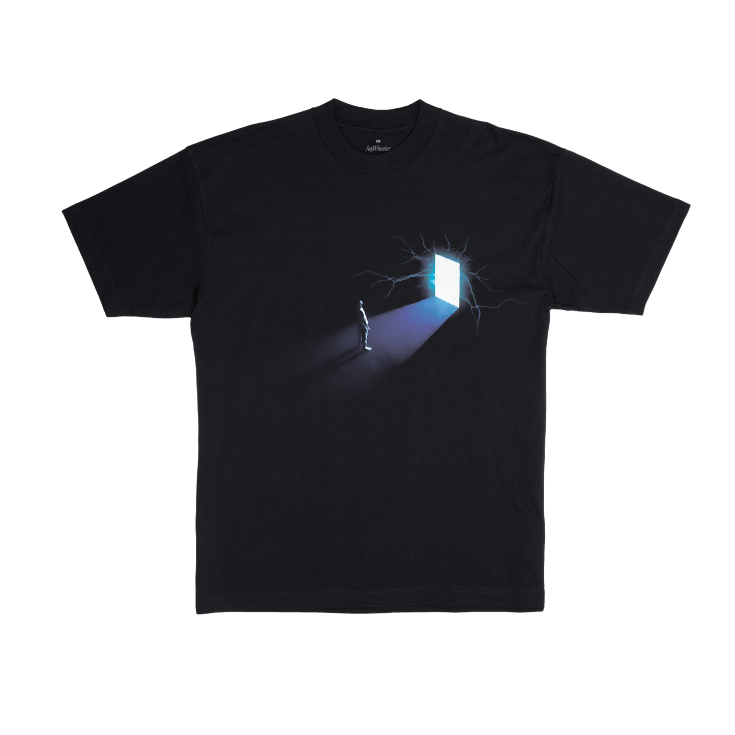 La puerta camiseta negra