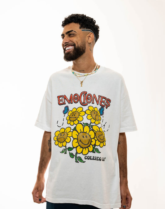 Camiseta de flores